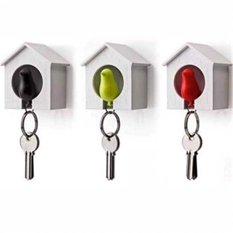 1pcs NEW Fashion Plastic Bird Shaped Whistle With Key Ring Cute Bird Nest Sparrow House Key Chain Wall Hook Holder
1pcs NEW Fashion Plastic Bird Shaped Whistle With Key Ring Cute Bird Nest Sparrow House Key Chain Wall Hook Holder