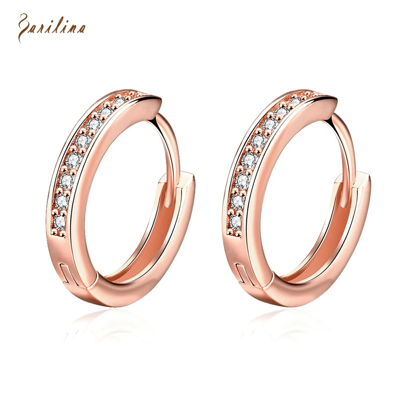 New Statement Jewelry Rose Gold plated White Cubic Zirconia hoop Earrings for womens Fashion Jewelry E2047
New Statement Jewelry Rose Gold plated White Cubic Zirconia hoop Earrings for womens Fashion Jewelry E2047