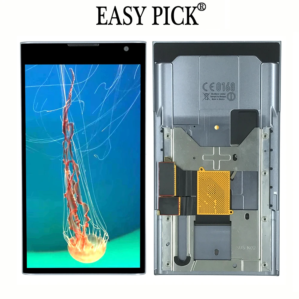 For BlackBerry Priv STV100-1 STV100-3 STV100-4 LCD Display Touch Screen Digitizer Assembly Replacement With Frame
For BlackBerry Priv STV100-1 STV100-3 STV100-4 LCD Display Touch Screen Digitizer Assembly Replacement With Frame