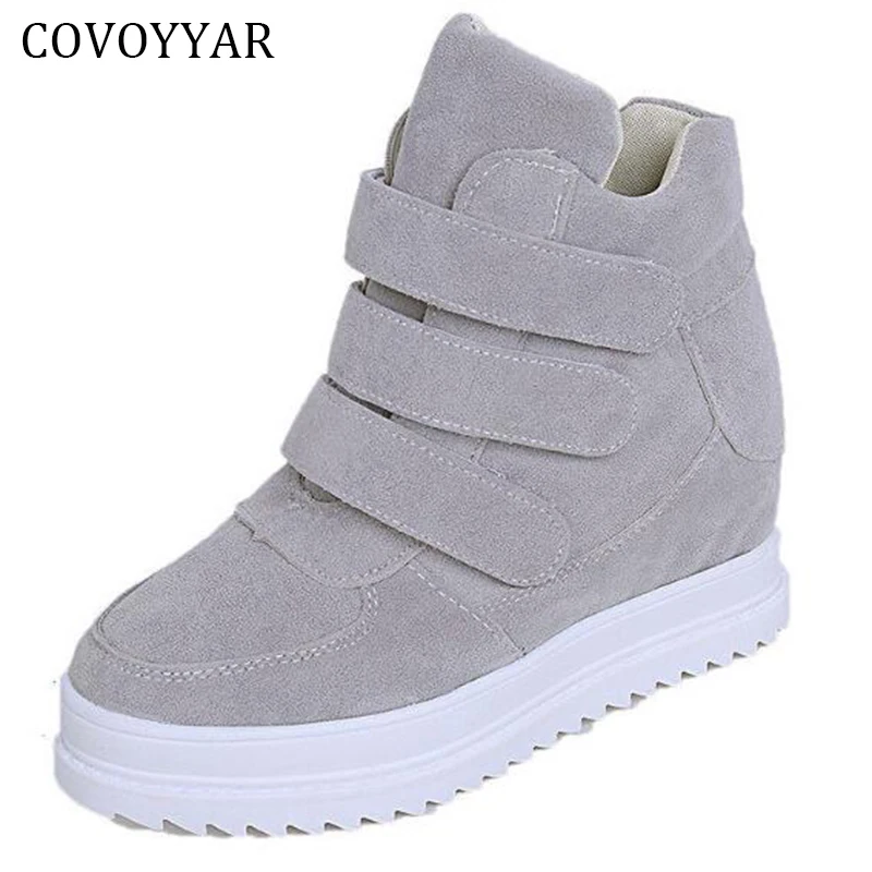 COVOYYAR Platform Women Shoes 2019 Autumn Korean Hidden Heel Flock Fashion Wedge Casual Shoes Flats Woman WSN3
COVOYYAR Platform Women Shoes 2019 Autumn Korean Hidden Heel Flock Fashion Wedge Casual Shoes Flats Woman WSN3