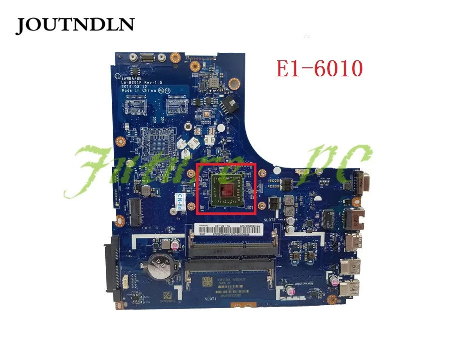 JOUTNDLN для Lenovo B50 45 материнская плата ноутбука ZAWBA 5B20G37223 LA B291P Вт/для E1 6010|Материнские