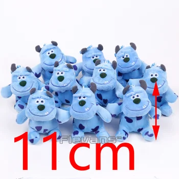 Cartoon Movie Monsters Inc Sullivan Mini Plush Pendants Soft Stuffed Toys Dolls 11cm 10pcs/lot
Cartoon Movie Monsters Inc Sullivan Mini Plush Pendants Soft Stuffed Toys Dolls 11cm 10pcs/lot