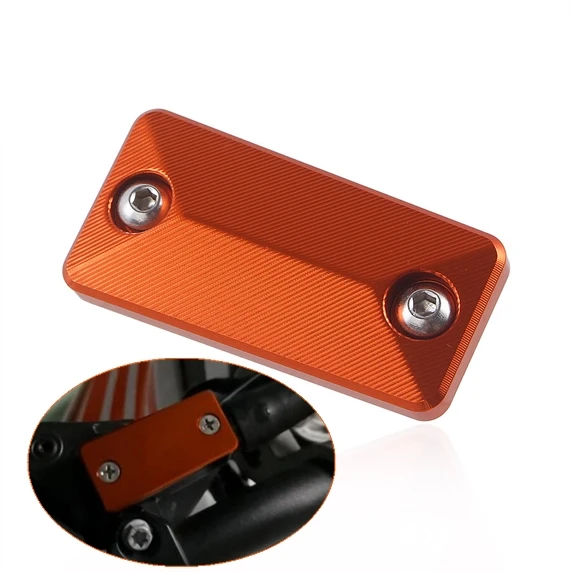 Orange Aluminum Motorcycle Front Brake Fluid Reservoir Cap Cover For KTM 1090 1190 1290 Duke R Supper ADV Adventure S
Orange Aluminum Motorcycle Front Brake Fluid Reservoir Cap Cover For KTM 1090 1190 1290 Duke R Supper ADV Adventure S