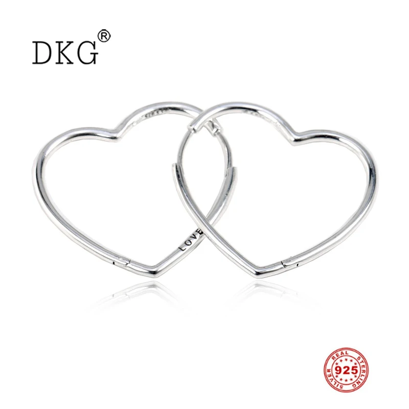 2019 New Real 100% 925 Sterling Silver Fashion Cute Playful Love Earrings Fit for Original Women's Earrings DIY Jewelry
2019 New Real 100% 925 Sterling Silver Fashion Cute Playful Love Earrings Fit for Original Women's Earrings DIY Jewelry