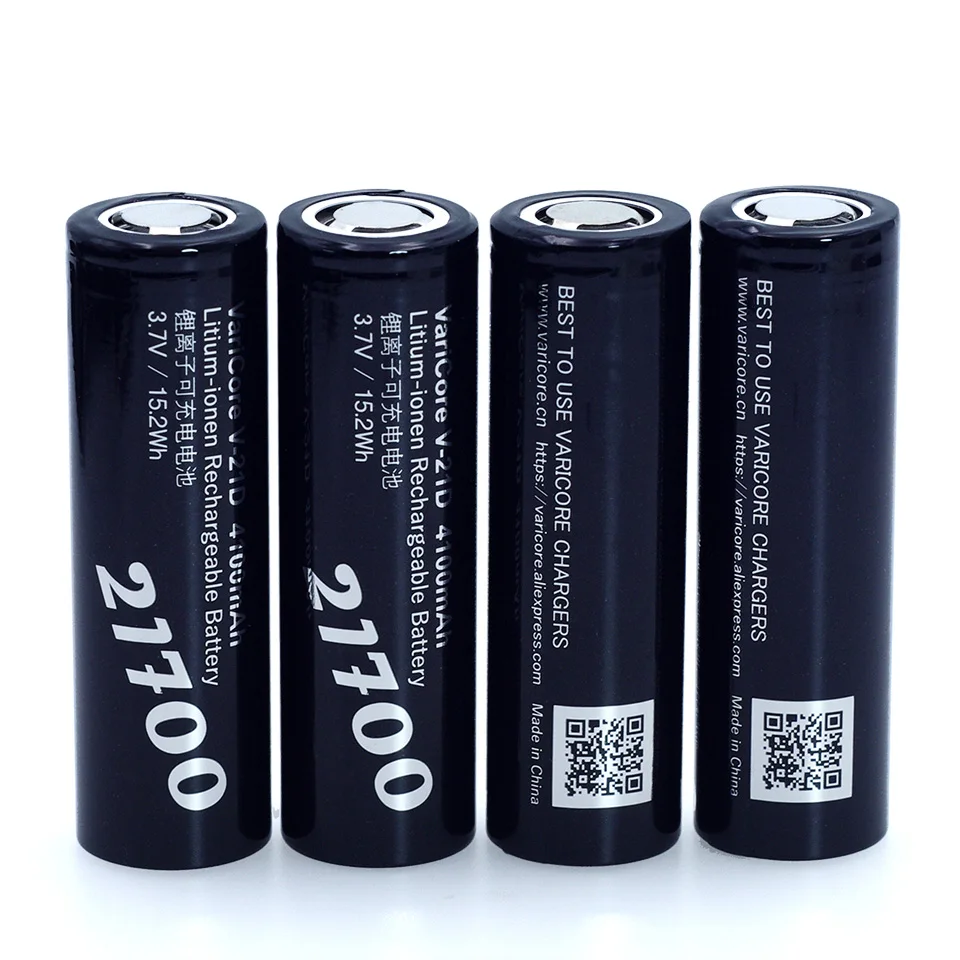 new VariCoreV-21D 21700 battery 3.7V 4100mA lithium-ion battery is suitable for electronic cigarette batteries and power too
new VariCoreV-21D 21700 battery 3.7V 4100mA lithium-ion battery is suitable for electronic cigarette batteries and power too