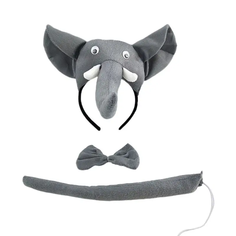 3 Pcs/set Children Performance Props Elephant Hair Accessories Set Halloween Decoration Headband Festival Supplies for Adult kid
3 Pcs/set Children Performance Props Elephant Hair Accessories Set Halloween Decoration Headband Festival Supplies for Adult kid