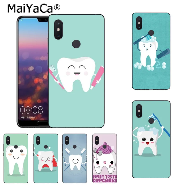MaiYaCa Cute white teeth black soft silicone tpu Phone case cover for xiaomi mi 8se 6 note2 note3 redmi 5 plus note 4 5 cover
MaiYaCa Cute white teeth black soft silicone tpu Phone case cover for xiaomi mi 8se 6 note2 note3 redmi 5 plus note 4 5 cover