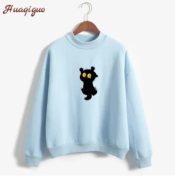 Women Black Cat Sweatshirt Harajuku Falling Cat Character Printed Autumn Hoodies Girls Winter Fleece Thick Jumper Dropshipping
Women Black Cat Sweatshirt Harajuku Falling Cat Character Printed Autumn Hoodies Girls Winter Fleece Thick Jumper Dropshipping
