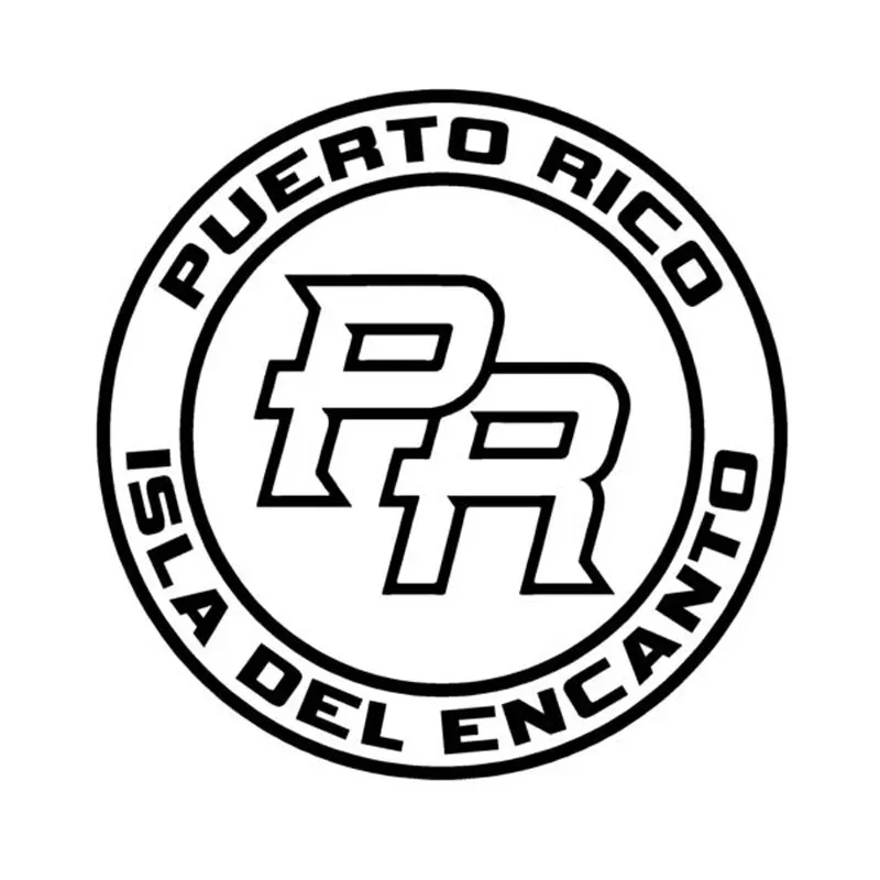 14.1CM*14.1CM Character Letter PUERTO RICO ISLA DEL ENCANTO Vinyl Car Stickers C5-0958
14.1CM*14.1CM Character Letter PUERTO RICO ISLA DEL ENCANTO Vinyl Car Stickers C5-0958