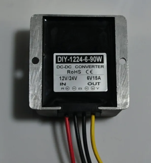 12V24V(9-40V) Step Down 6V 15A DC DC Buck Converter Module Power Supply Adapter For Children's Toy Vehicles Waterproof
12V24V(9-40V) Step Down 6V 15A DC DC Buck Converter Module Power Supply Adapter For Children's Toy Vehicles Waterproof
