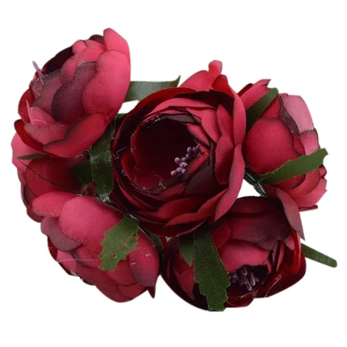 Simulation Silk cloth bouquet bride holding flowers decorative flowers (red purple heart)Single flower 11cm
Simulation Silk cloth bouquet bride holding flowers decorative flowers (red purple heart)Single flower 11cm