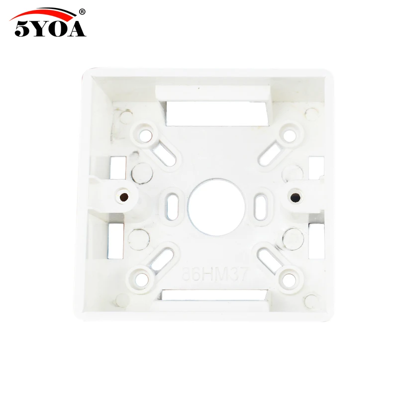 86 Box Mount Bottom Wall Switch Socket Switch-Base PVC Surface Outlet Junction Electrical Accessories Mounting Exit Button
86 Box Mount Bottom Wall Switch Socket Switch-Base PVC Surface Outlet Junction Electrical Accessories Mounting Exit Button