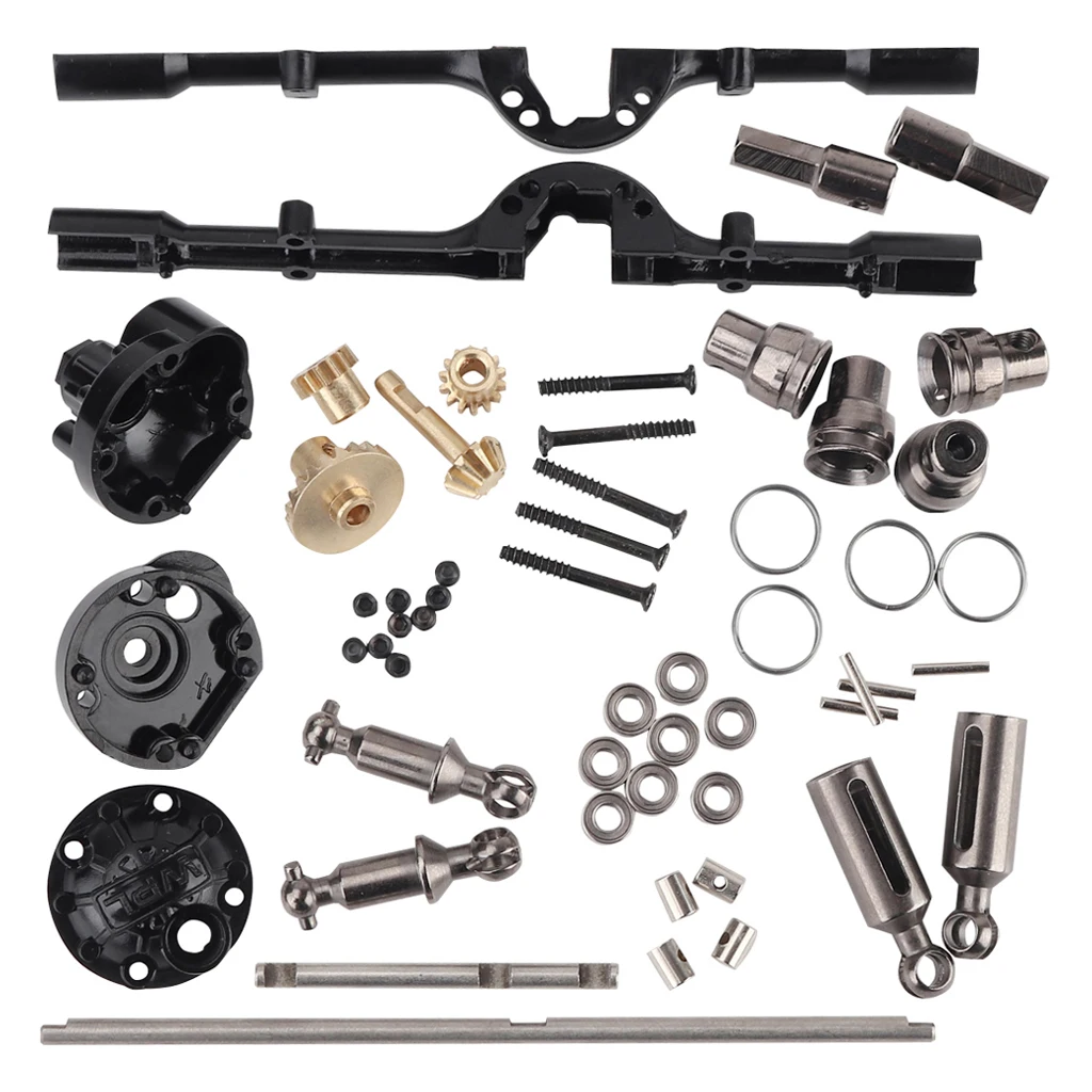 Metal Centre Axle Spare Parts for WPL B14 B16 MN90 6WD RC Military Trucks