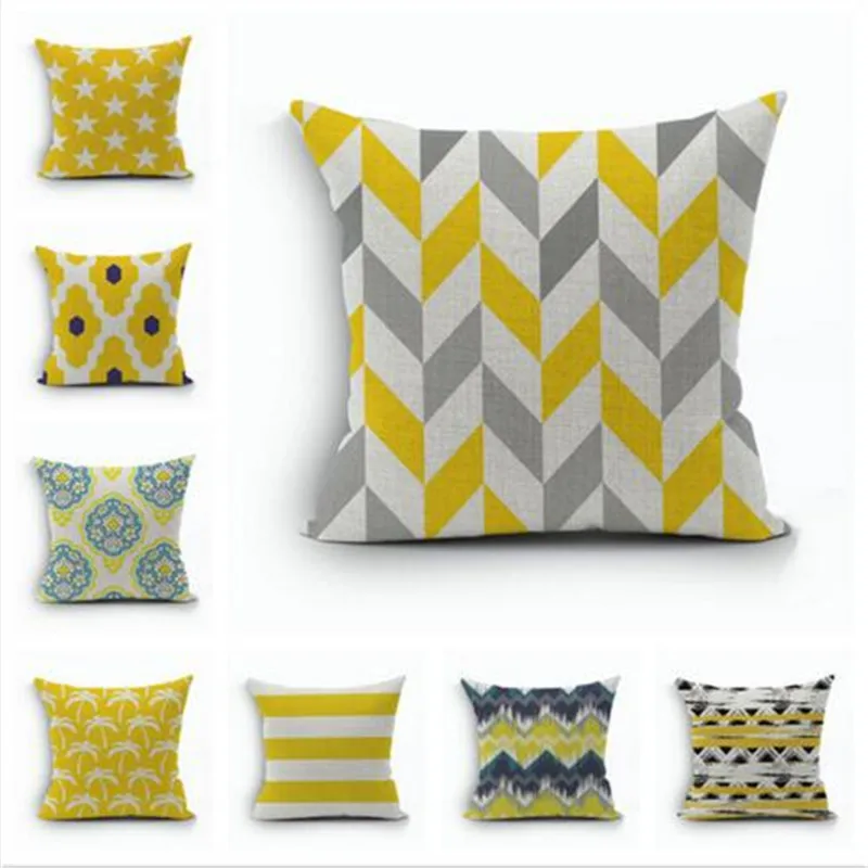 45*45cm Fashion High Quality Cotton Linen Yellow Geometry Car Decorative Throw Pillow Case Cushion Cover Sofa Home Decor
45*45cm Fashion High Quality Cotton Linen Yellow Geometry Car Decorative Throw Pillow Case Cushion Cover Sofa Home Decor