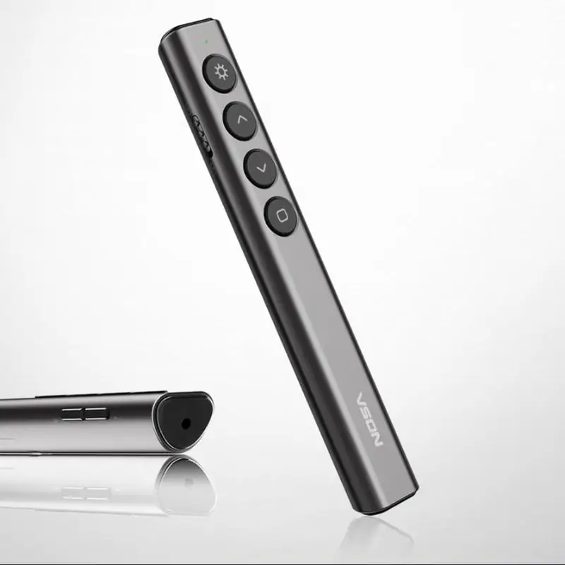 Wireless Red Laser Presenter Remote Control For Office PPT Projection And Remote Control Pointer Presenter N35
Wireless Red Laser Presenter Remote Control For Office PPT Projection And Remote Control Pointer Presenter N35
