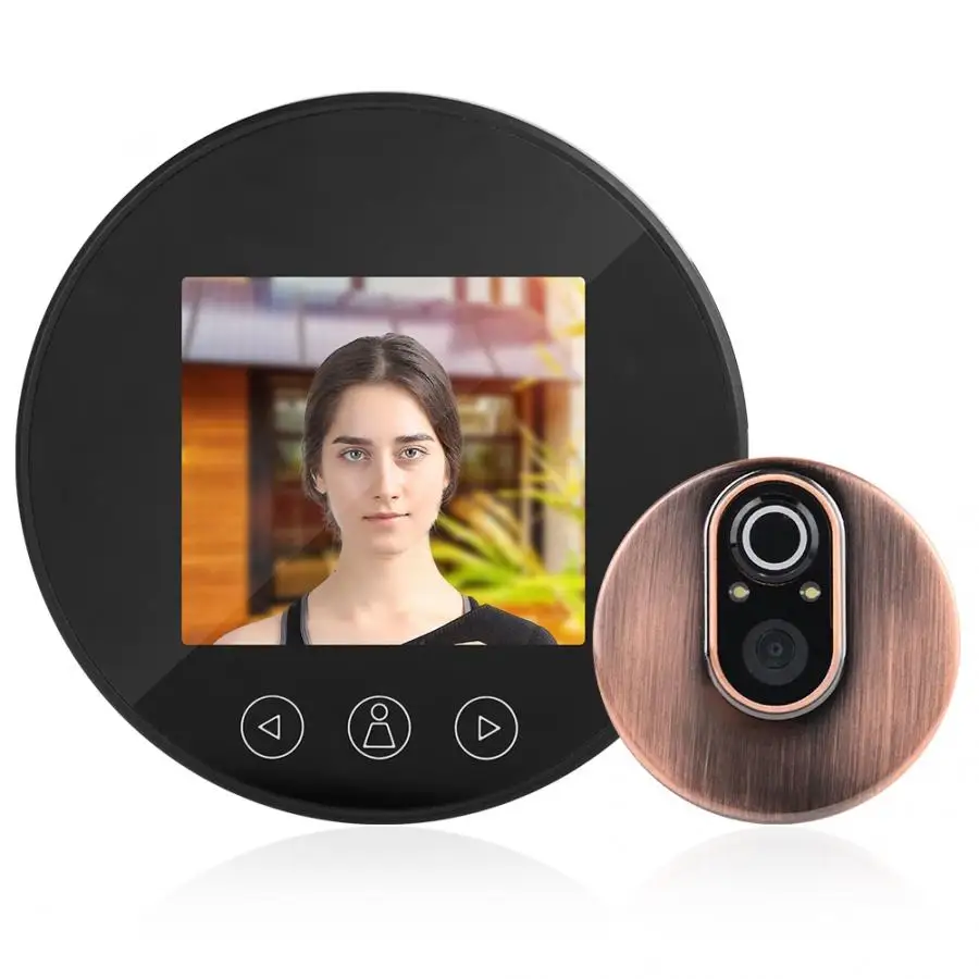 3.2 Inches Intelligent Electronic 720P HD Video Round Safety Door Viewer Doorbell Smart Door Bell
3.2 Inches Intelligent Electronic 720P HD Video Round Safety Door Viewer Doorbell Smart Door Bell