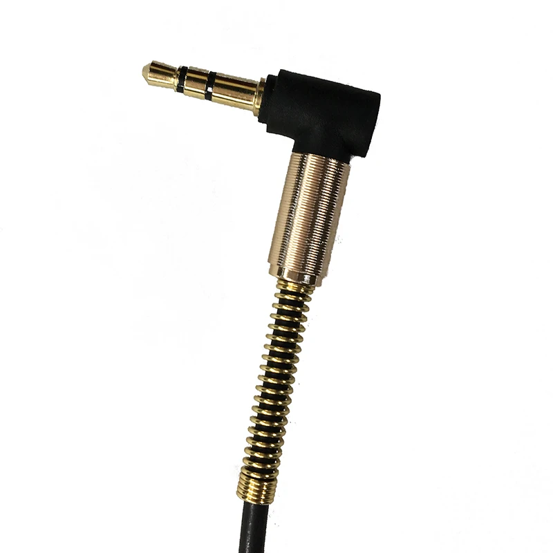 Go2linK Spring Protective 3.5mm Male To Male Right Angle Record Car Headphone Aux Auxiliary Audio Cable
Go2linK Spring Protective 3.5mm Male To Male Right Angle Record Car Headphone Aux Auxiliary Audio Cable
