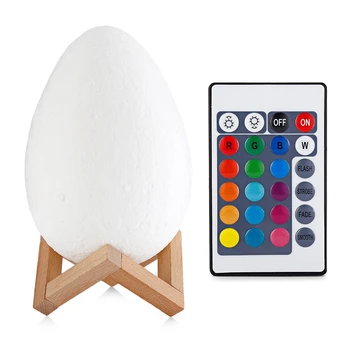 New Rechargeable 3D Print Egg Lamp Night Light 16 Colors USB Led Night Light for Home Bedroom Decor Children Kids Birthday Gift
New Rechargeable 3D Print Egg Lamp Night Light 16 Colors USB Led Night Light for Home Bedroom Decor Children Kids Birthday Gift