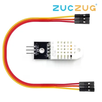 1set DHT22 single-bus digital temperature and humidity sensor module AM2302 electronic building blocks
1set DHT22 single-bus digital temperature and humidity sensor module AM2302 electronic building blocks