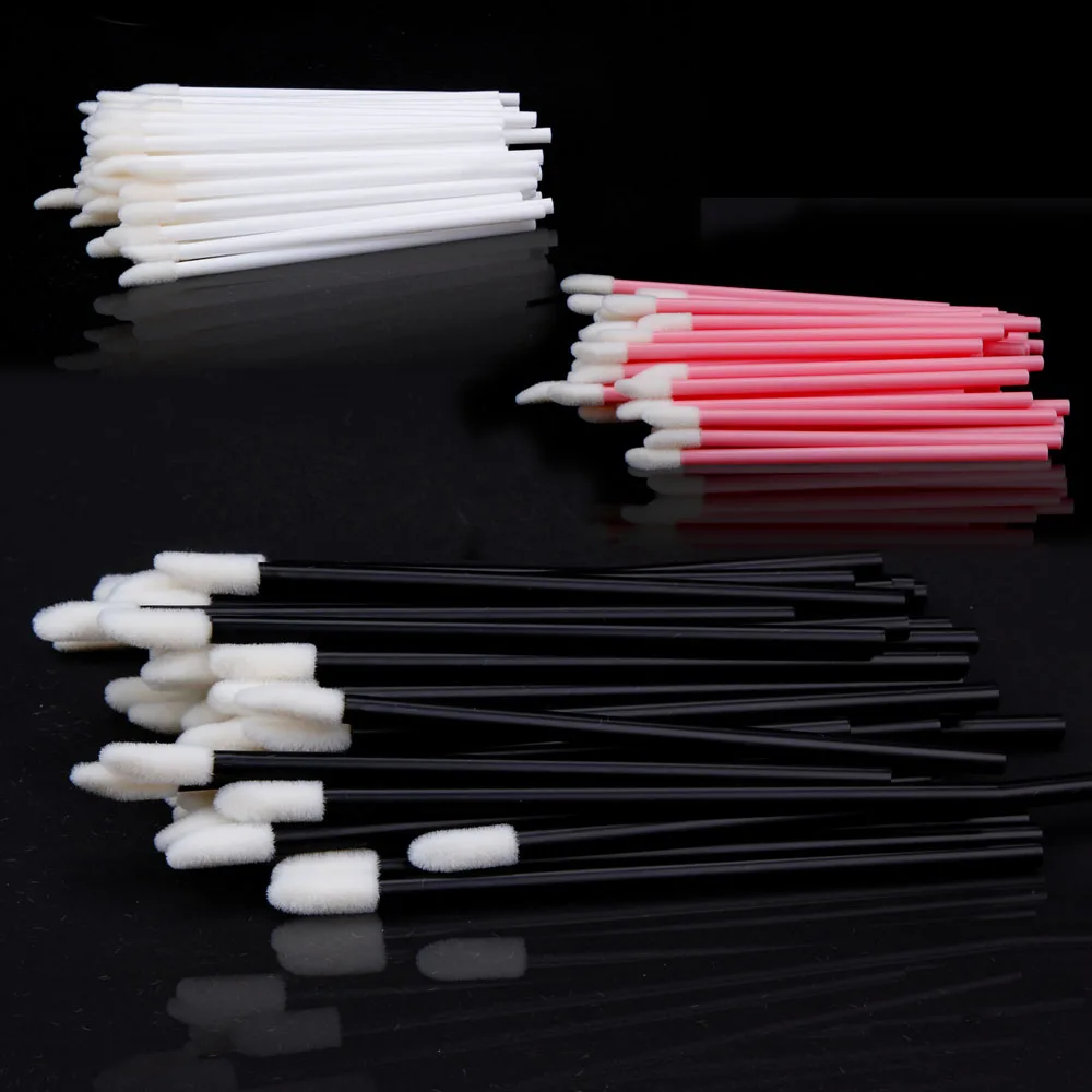 50/100pcs/pack Disposable Lip Brush Set Lipstick Mascara Wands Brush Cleaning Eyelash Eyebrow Brushes Make Up Applicators tools
50/100pcs/pack Disposable Lip Brush Set Lipstick Mascara Wands Brush Cleaning Eyelash Eyebrow Brushes Make Up Applicators tools