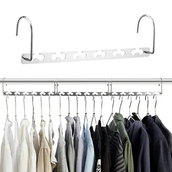 Fashion New Magic Hangers Closet Space Saving Hangers Wardrobe Clothing Hanger Organizer Heavy Chrome Hangers Updated Hook
Fashion New Magic Hangers Closet Space Saving Hangers Wardrobe Clothing Hanger Organizer Heavy Chrome Hangers Updated Hook