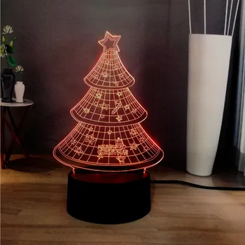 Novel Lovely Christmas Tree Holiday 7 Color Change Atmosphere Bedroom Sleep LED Remote Table Lamp Children Holiday New Year Gift
Novel Lovely Christmas Tree Holiday 7 Color Change Atmosphere Bedroom Sleep LED Remote Table Lamp Children Holiday New Year Gift