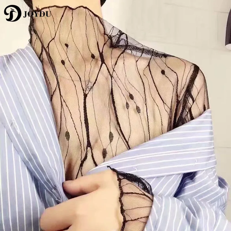 JOYDU Sexy Transparent Mesh Blouse Shirts Women Tops Blusas Long Sleeve Blouse Chemise Femme Casual Dot Shirt feminine blusa
JOYDU Sexy Transparent Mesh Blouse Shirts Women Tops Blusas Long Sleeve Blouse Chemise Femme Casual Dot Shirt feminine blusa