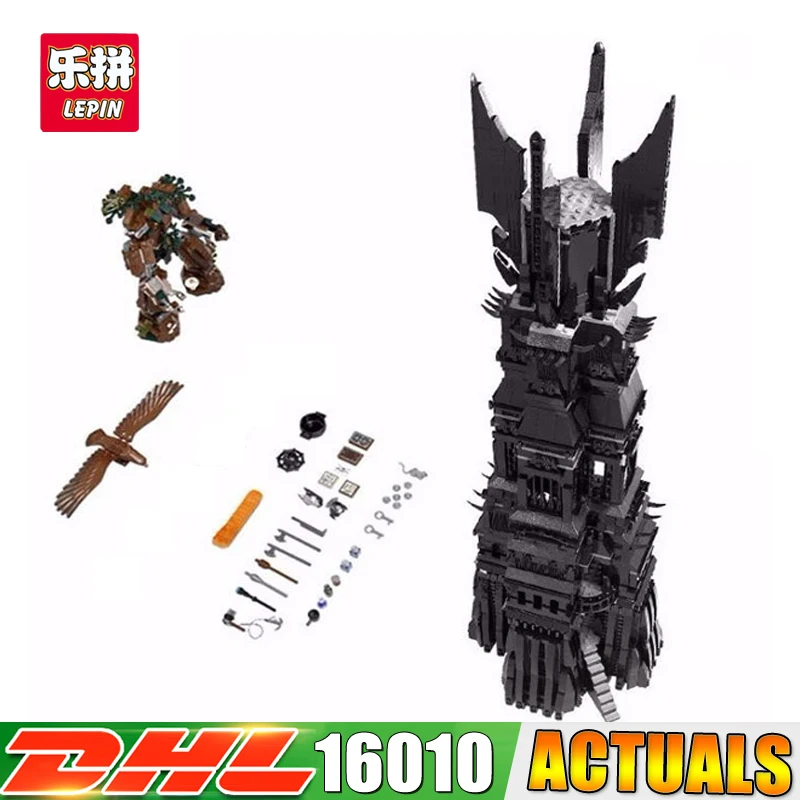 

Lepin 16010 2430Pcs Lord of the Rings The Tower of Orthanc Model Building Kits Blocks Bricks toys Compatible LegoINGlys 10237