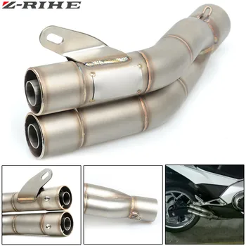 36-51mm Universal Motorcycle Double Exhaust Muffler Pipe For Honda kawasaki z800 z900 z650 suzuki SV650 1000 GSXR 600 750 1000
36-51mm Universal Motorcycle Double Exhaust Muffler Pipe For Honda kawasaki z800 z900 z650 suzuki SV650 1000 GSXR 600 750 1000
