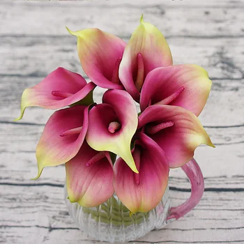 10pcs Artificial Flower PE Calla new Year christmas decorations for home vases Bridal Bouquet Wedding Party Flower Craft
10pcs Artificial Flower PE Calla new Year christmas decorations for home vases Bridal Bouquet Wedding Party Flower Craft