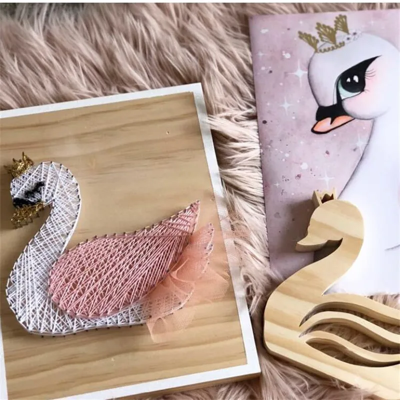 2pc/set Fairy Children Kids Room Miniatures Figurine Decoration artificial Wooden Swan decoration home accessories wooden decor
2pc/set Fairy Children Kids Room Miniatures Figurine Decoration artificial Wooden Swan decoration home accessories wooden decor