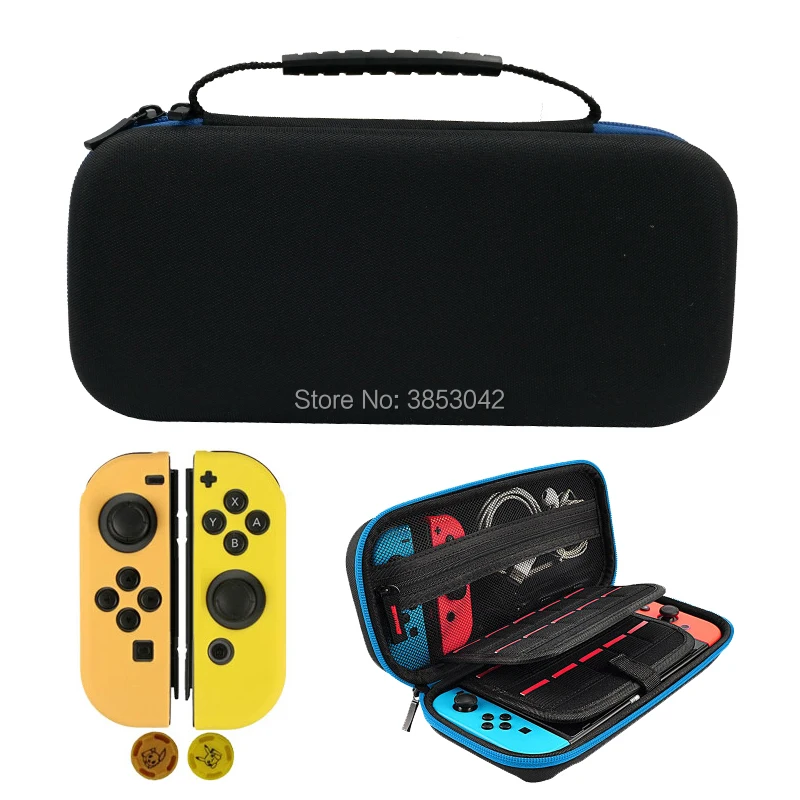 Nintend Switch Case Hard Protective Durable Carrying Bag for Nintend Switch with Joy Con Skin Cover and Grips Cover (8)