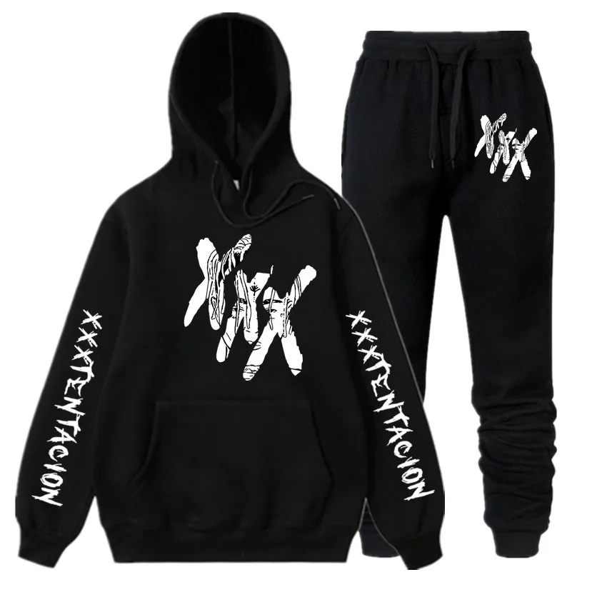 Hoodies +pants Men/Women Trend XXXTentacion Casual Pullover Streetwear Sweatshirt Sudadera Hombre Harajuku Male Hood Crewneck
Hoodies +pants Men/Women Trend XXXTentacion Casual Pullover Streetwear Sweatshirt Sudadera Hombre Harajuku Male Hood Crewneck
