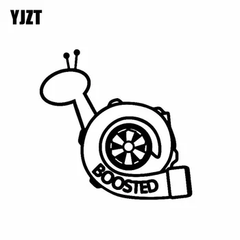 YJZT 16CM*15.9CM BOOSTED TURBO Vinyl Decal Car Cute Snail Sticker Black/Silver C10-00828
YJZT 16CM*15.9CM BOOSTED TURBO Vinyl Decal Car Cute Snail Sticker Black/Silver C10-00828