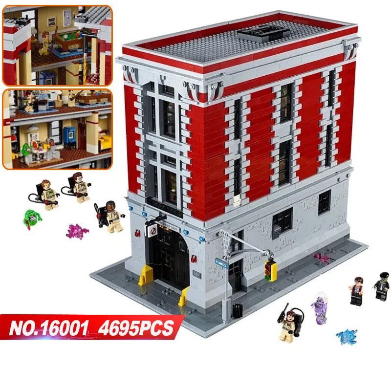 Sets 16001 4705Pcs Ghostbusters Figures Firehouse Headquarters Model Building Blocks Bricks Toys Compatible Legoing 75827
Sets 16001 4705Pcs Ghostbusters Figures Firehouse Headquarters Model Building Blocks Bricks Toys Compatible Legoing 75827
