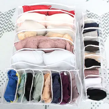 6/8/9 Grid PVC Closet Organizer Storage Box Container For Underwear Bra Socks Ties Scarves Drawer Divider #710
6/8/9 Grid PVC Closet Organizer Storage Box Container For Underwear Bra Socks Ties Scarves Drawer Divider #710