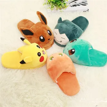 Anime Cartoon Pikachu Charmander Eevee Snorlax Plush Slippers Winter Indoor Warm Shoes Soft Toy Doll
Anime Cartoon Pikachu Charmander Eevee Snorlax Plush Slippers Winter Indoor Warm Shoes Soft Toy Doll