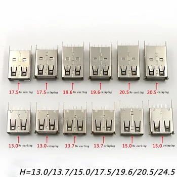 10pcs AF USB Connector Micro USB Connector Socket Vertical Straight Flat With Curling and No Curling Various Specifications
10pcs AF USB Connector Micro USB Connector Socket Vertical Straight Flat With Curling and No Curling Various Specifications