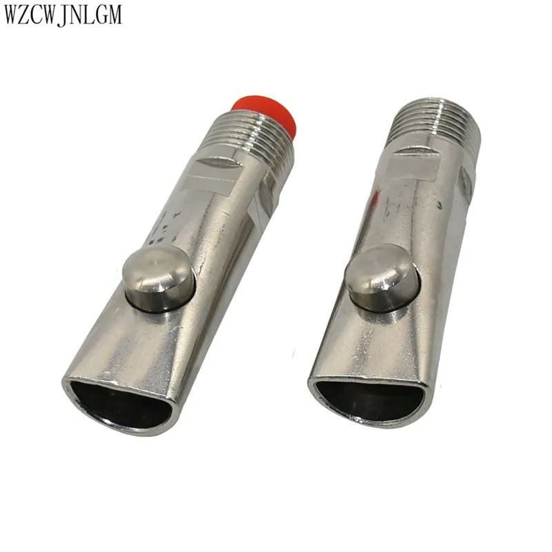 20mm Useful Silver Tone Stainless Steel Pig Nipple Automatic Sheep Waterer Drinker High Quality 1pcs
20mm Useful Silver Tone Stainless Steel Pig Nipple Automatic Sheep Waterer Drinker High Quality 1pcs