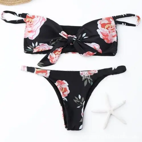 2018 new summer Women sexy Padded Bra strap floral print bandage Swimsuit Push-up Bikini Set low waist Swimwear Beachwear
2018 new summer Women sexy Padded Bra strap floral print bandage Swimsuit Push-up Bikini Set low waist Swimwear Beachwear