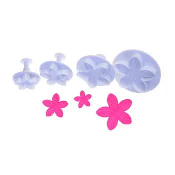 1 Set 5-Petal Flower Plunger Cutter Cookie Biscuit Mold Sugar Craft Fondant Pastry Decorating Cake Mold Kitchen DIY
1 Set 5-Petal Flower Plunger Cutter Cookie Biscuit Mold Sugar Craft Fondant Pastry Decorating Cake Mold Kitchen DIY