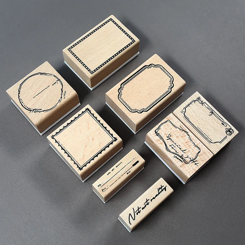Vintage Frame Label series stamp DIY Tag wooden rubber stamps for scrapbooking stationery Decorative DIY standard stamp
Vintage Frame Label series stamp DIY Tag wooden rubber stamps for scrapbooking stationery Decorative DIY standard stamp