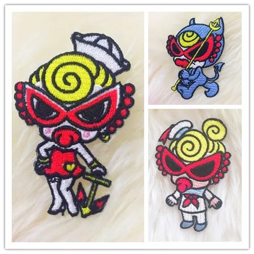 Dia 6cm Diy Embroidered hysteric mini Patches Lot Kids Cartoon Motif Patch Iron On Applique For Cloth Stickers Hot Sale
Dia 6cm Diy Embroidered hysteric mini Patches Lot Kids Cartoon Motif Patch Iron On Applique For Cloth Stickers Hot Sale