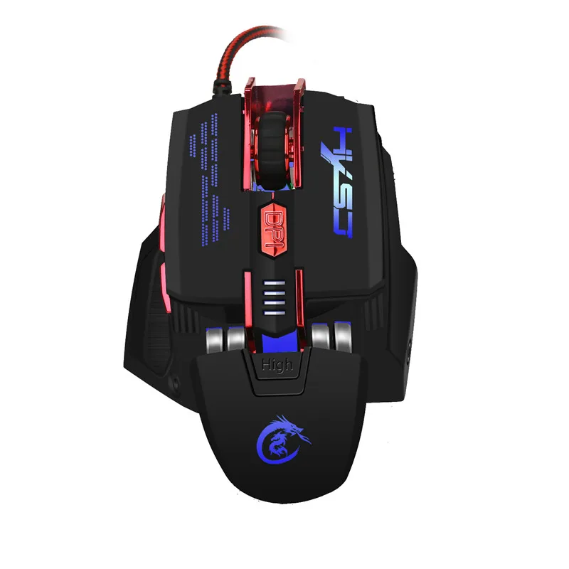 YCTech Gaming Wired Game Mouse Opto electronic For PC Wired Mice 4000DPI with 7 buttons Left Right Mechanical Mouse
YCTech Gaming Wired Game Mouse Opto electronic For PC Wired Mice 4000DPI with 7 buttons Left Right Mechanical Mouse