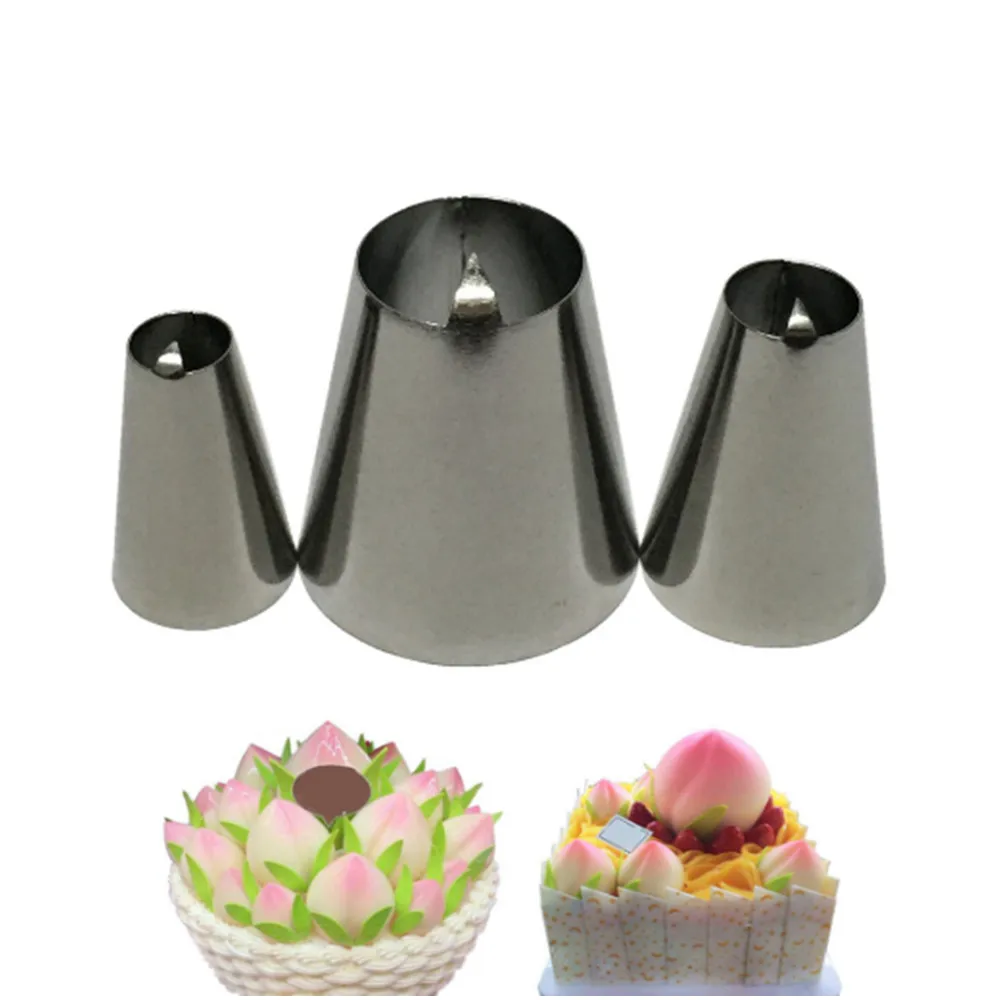 1 pcs Heart / Peach Nozzle Decorating Tip Pastry Tips Fondant Cake Decorating Tip Sugarcraft Tool Icing Nozzles Piping Bakeware
1 pcs Heart / Peach Nozzle Decorating Tip Pastry Tips Fondant Cake Decorating Tip Sugarcraft Tool Icing Nozzles Piping Bakeware