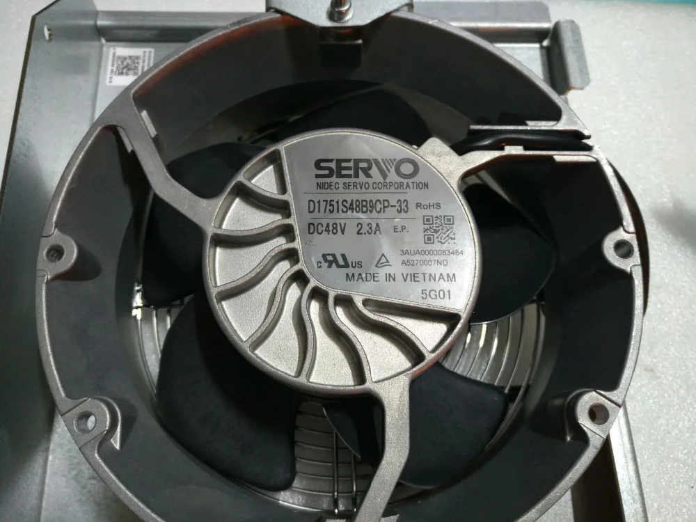Original D1751S48B9CP-33 48V 2.3A 172*172*51mm 4-wire Support speed control (PWM) cooling fan
Original D1751S48B9CP-33 48V 2.3A 172*172*51mm 4-wire Support speed control (PWM) cooling fan