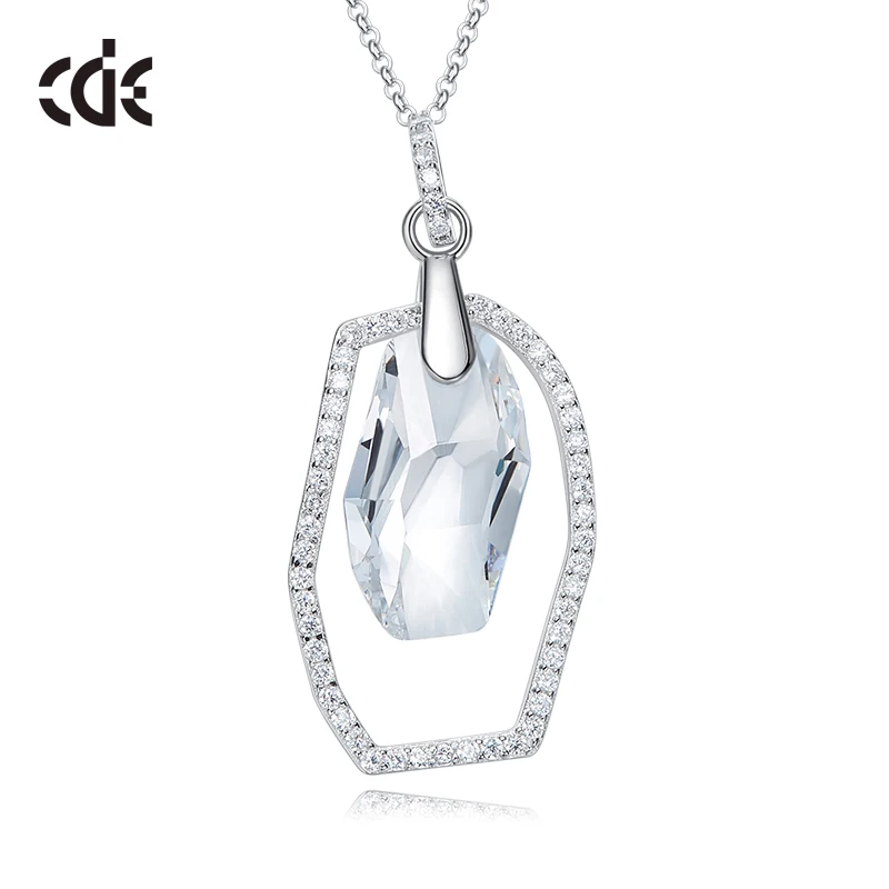 CDE Embellished with crystals from Swarovski Necklace Jewelry Women Pendant 925 Sterling Silver Elegant Jewelry Mothers Day Gift
CDE Embellished with crystals from Swarovski Necklace Jewelry Women Pendant 925 Sterling Silver Elegant Jewelry Mothers Day Gift