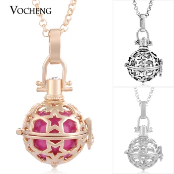 10pcs/lot Vocheng Harmony Caller Jewelry antique silver Copper Metal locket Necklace with Stainless Steel Chain VA-021*10
10pcs/lot Vocheng Harmony Caller Jewelry antique silver Copper Metal locket Necklace with Stainless Steel Chain VA-021*10