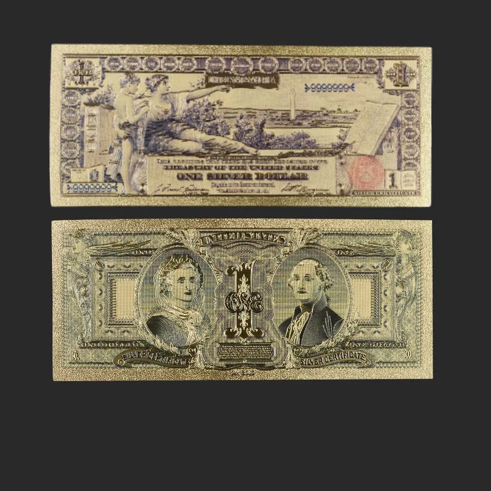 1 Dollar 1896 Commemorative Notes Banknotes Gold Antique Plated USA Fake Money Antique
1 Dollar 1896 Commemorative Notes Banknotes Gold Antique Plated USA Fake Money Antique