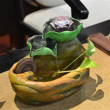 Resin Water Fountains Home Decoration Feng Shui Wheel Home Office Tabletop Water Fountain Figurines Decoration
Resin Water Fountains Home Decoration Feng Shui Wheel Home Office Tabletop Water Fountain Figurines Decoration